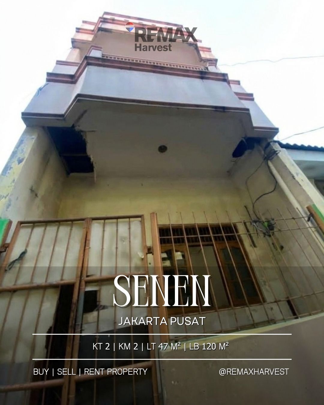 Rumah Tinggal Senen Jakarta Pusat 4