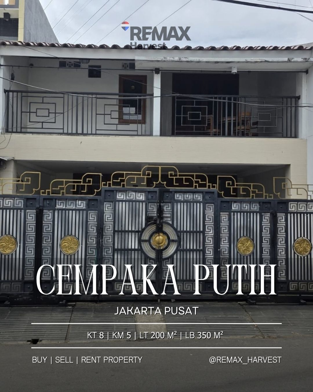 Rumah Cempaka Putih Jakarta Pusat 2