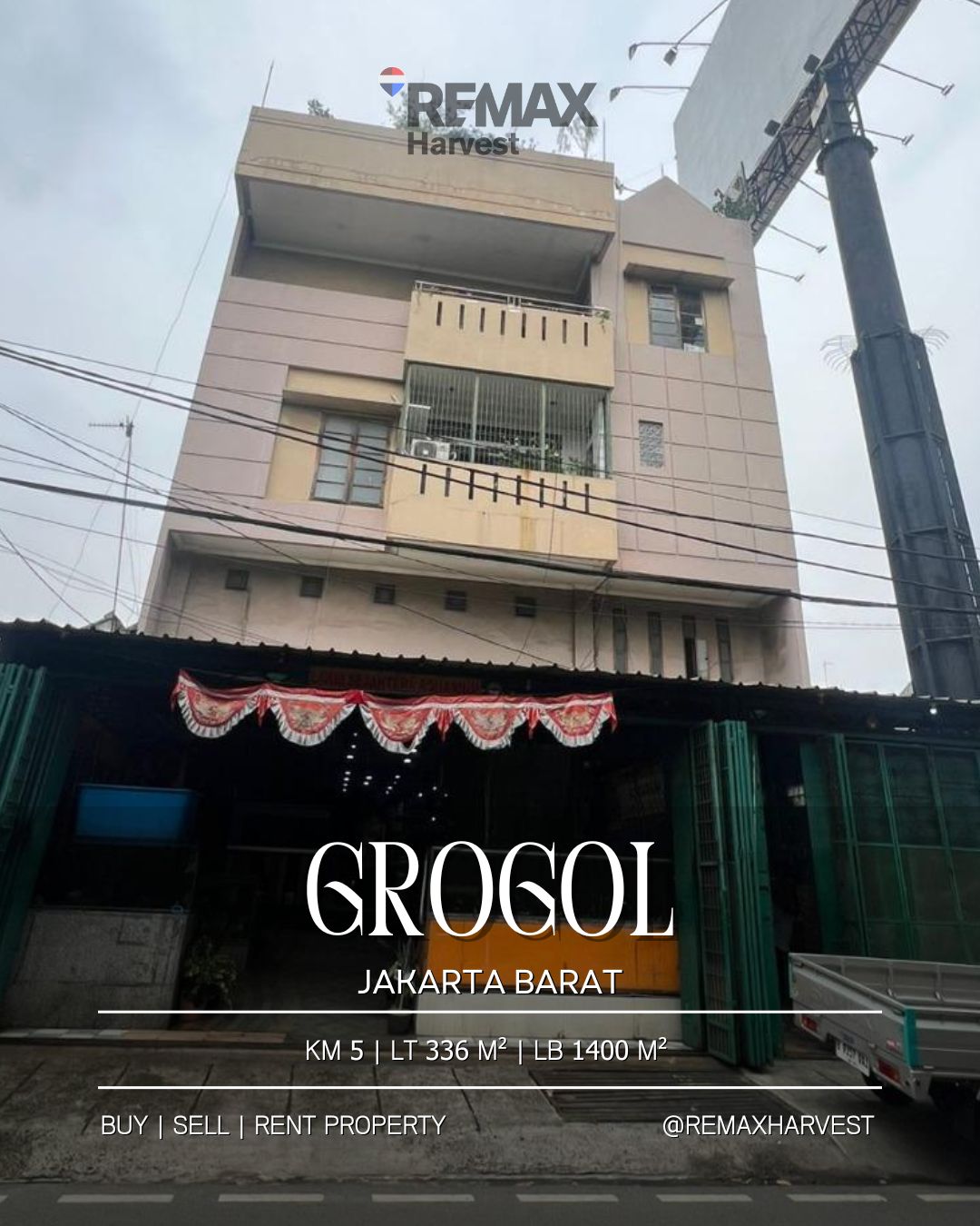 Ruko Komersial Grogol Jakarta Barat
