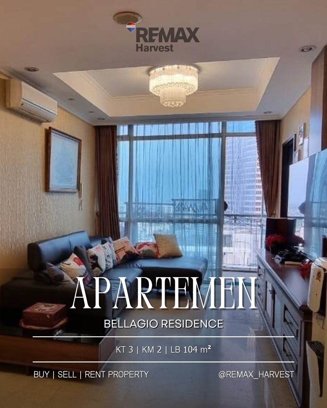 Apartemen Bellagio Residence Mega Kuningan